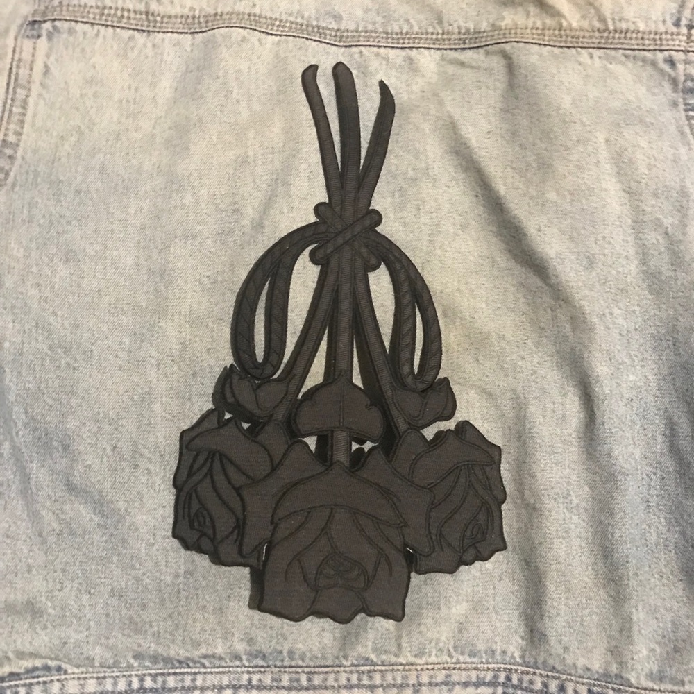 Noose/Rose Bunch Back Patch